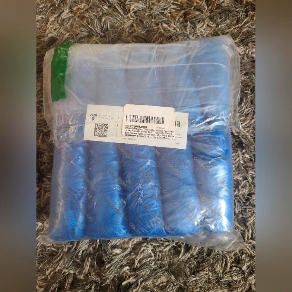 Shoes plastic cover